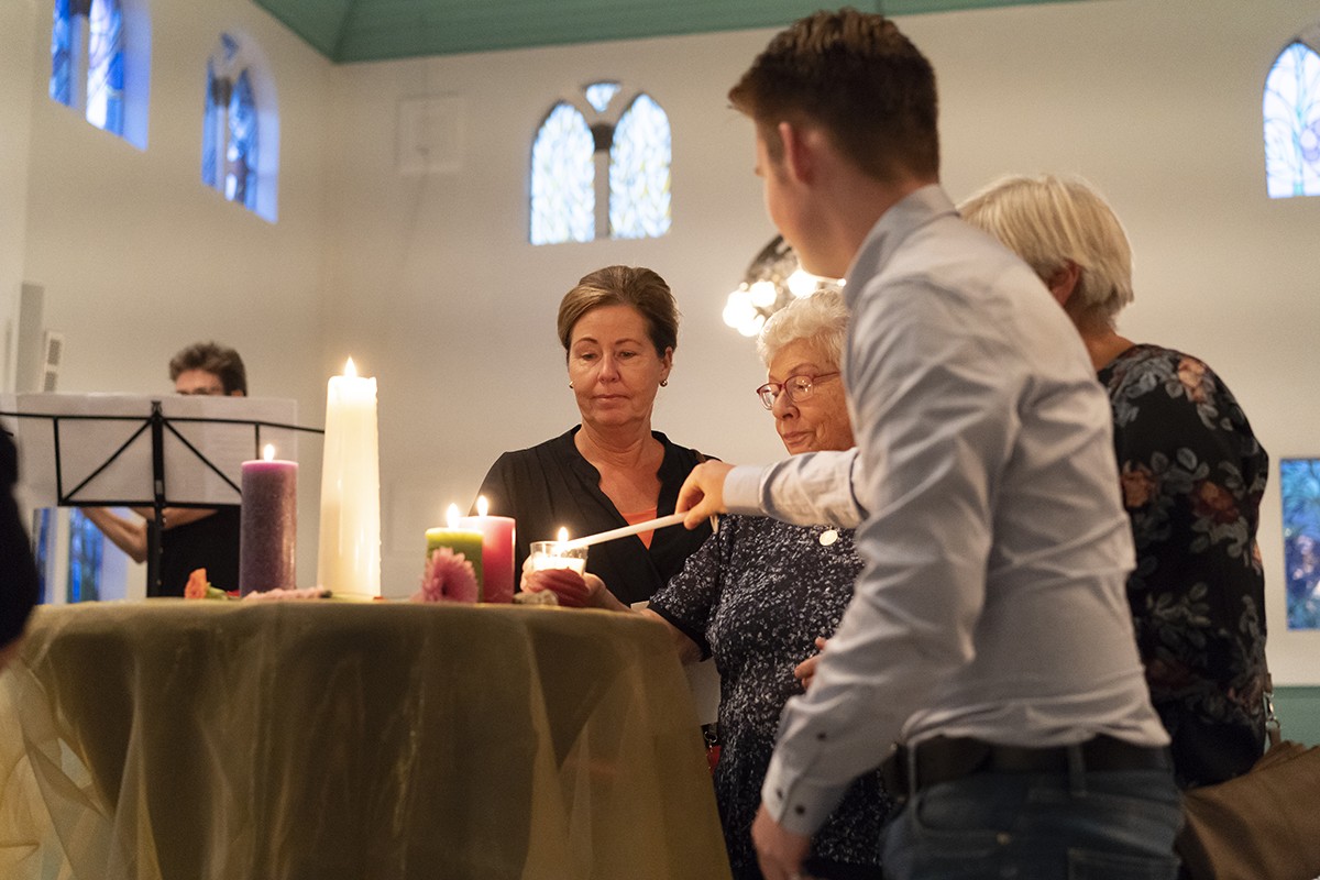 Gedenkavond, Open Hof kerk Katwijk